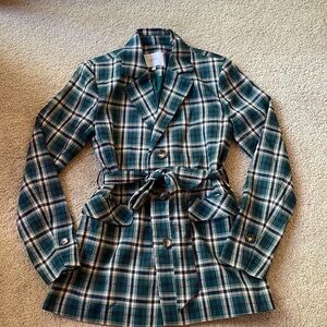 Anthropologie Greylin tie blazer